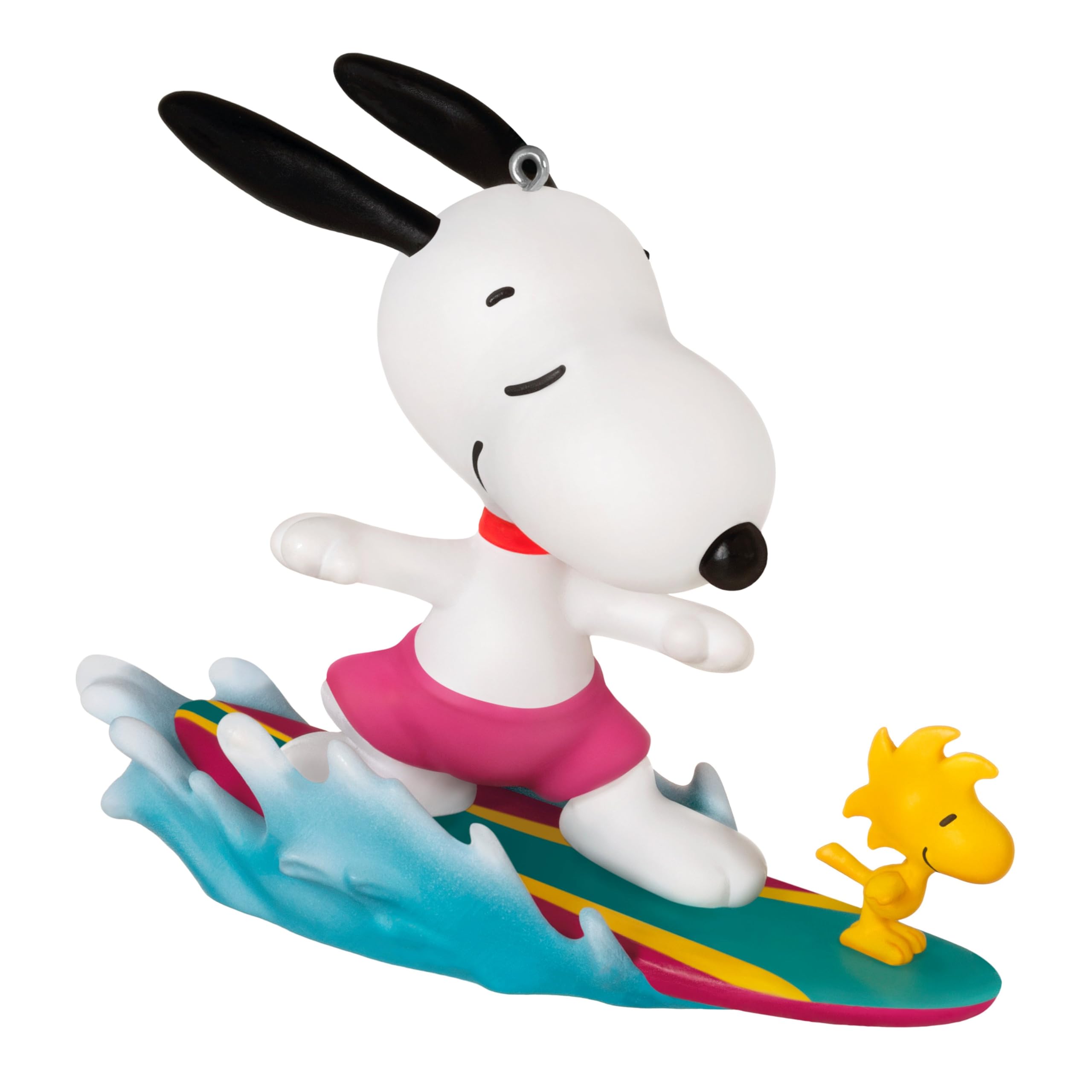 Hallmark Keepsake PEANUTS Ornament - SNOOPY & WOODSTOCK Surfing Design