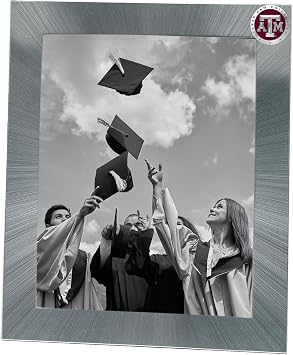 Heritage Pewter Texas A&M Enamel Red Photo Frame | Extra Large 8X10 | Expertly Crafted