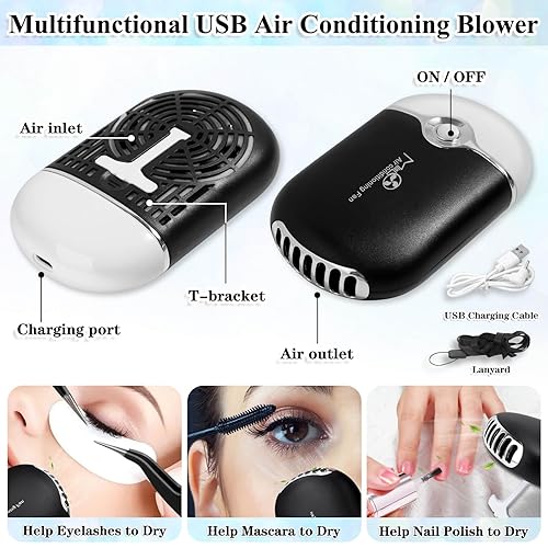 Miniatura 5 de Kit de extensión EyeLash para principiantes, kit profesional de práctica de extensión de pestañas con todo, cabeza de maniquí, pegamento de pestañas