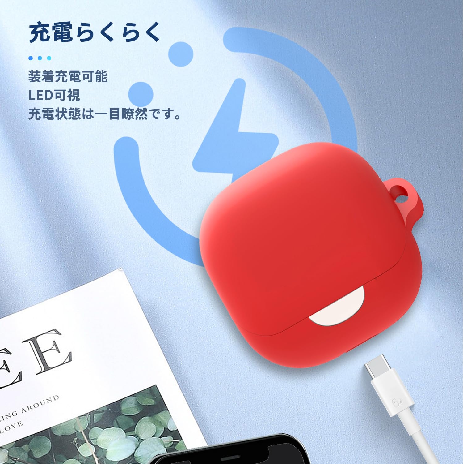 Amazon | Anker Soundcore AeroFit Pro 用 ケース カバー 【NOUKAJU