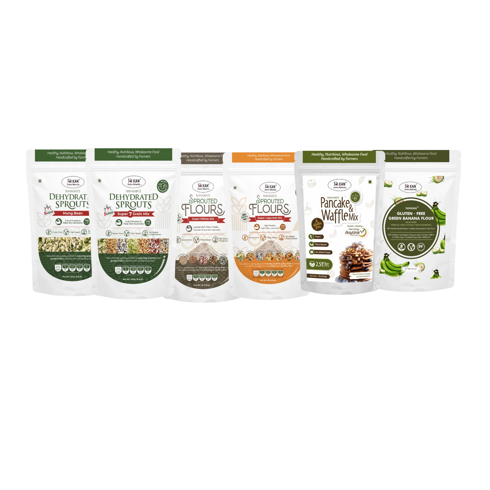 Buy NIHKAN Food Combo Trial Packs 6 Products GlutenFree & Vegan