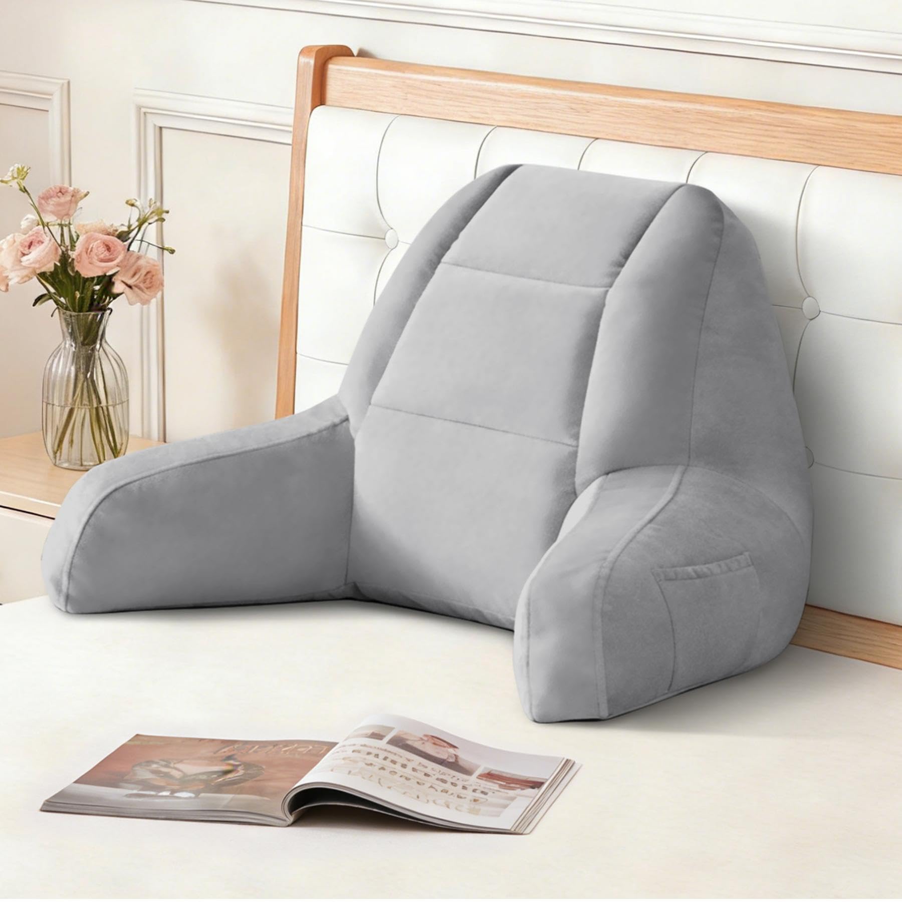 Back Pillow for Bed Sitting Up image
