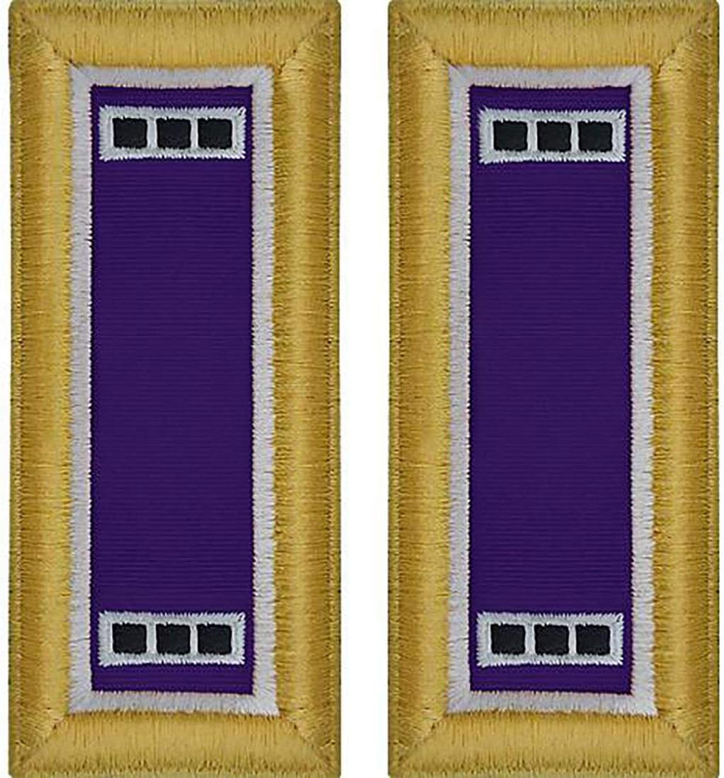 Uniform Accessories Unlimited Inc Army Officer Civil Affairs Shoulder Boards (Male, Chief Warrant Officer 3)