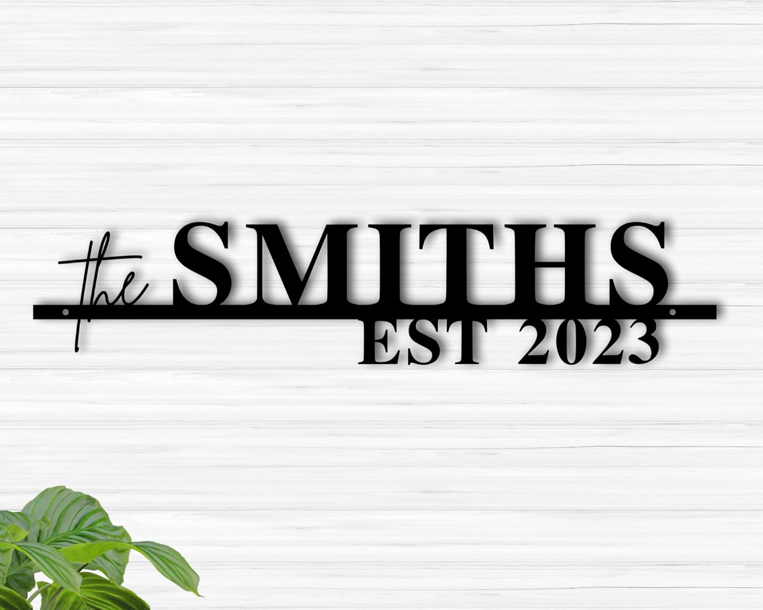 Custom Metal Signs Metal Name Sign Metal Wall Art