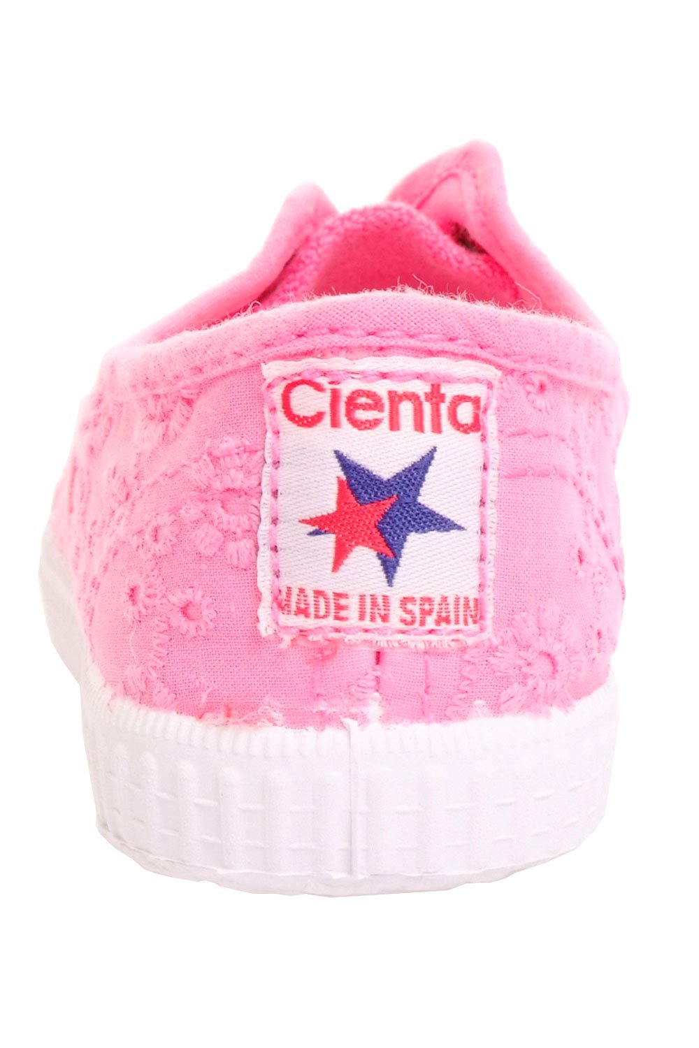 CIENTA - Scarpa Rosa in Tessuto Ecologico Non trattato, Punta in Gomma, Fodera in Tessuto Traspirante, Bambina, Ragazza-31