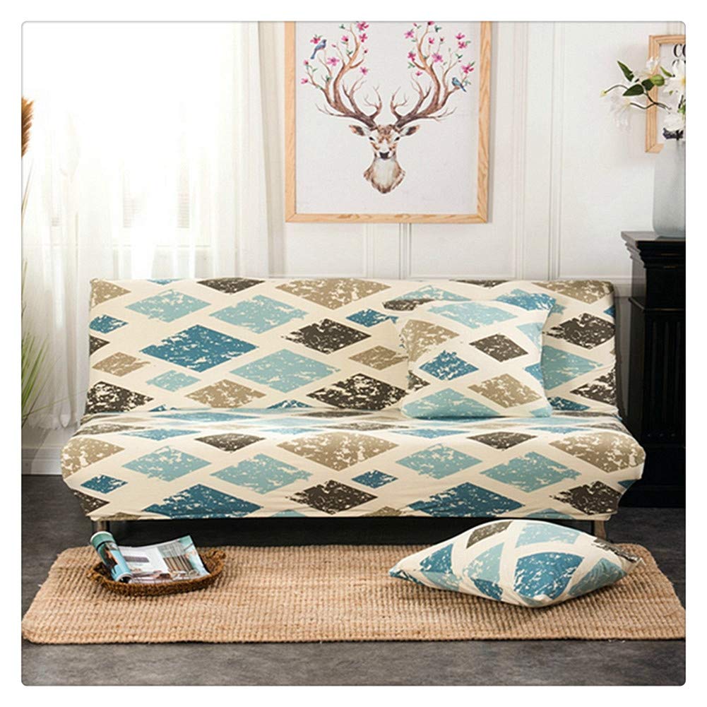 GODGETS Stretch Sofa Couch Covers Confortable Pattern Fitted Armchair Loveseat Slipcover Universal Elastic Fabric Settee Sectional Furniture Protector,Color 9,4 Seater(235-300CM)