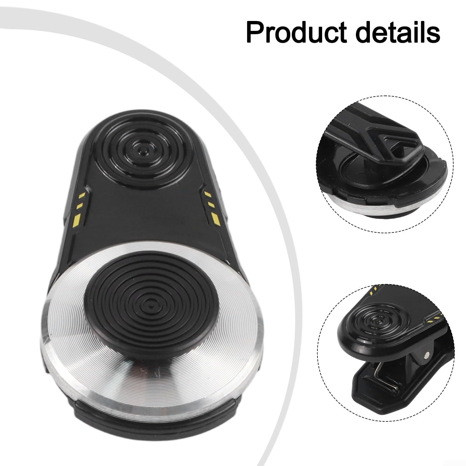 Joystick móvil de rotación de 360° para teléfono, controlador ergonómico de juego de succión para iOS y material ABS