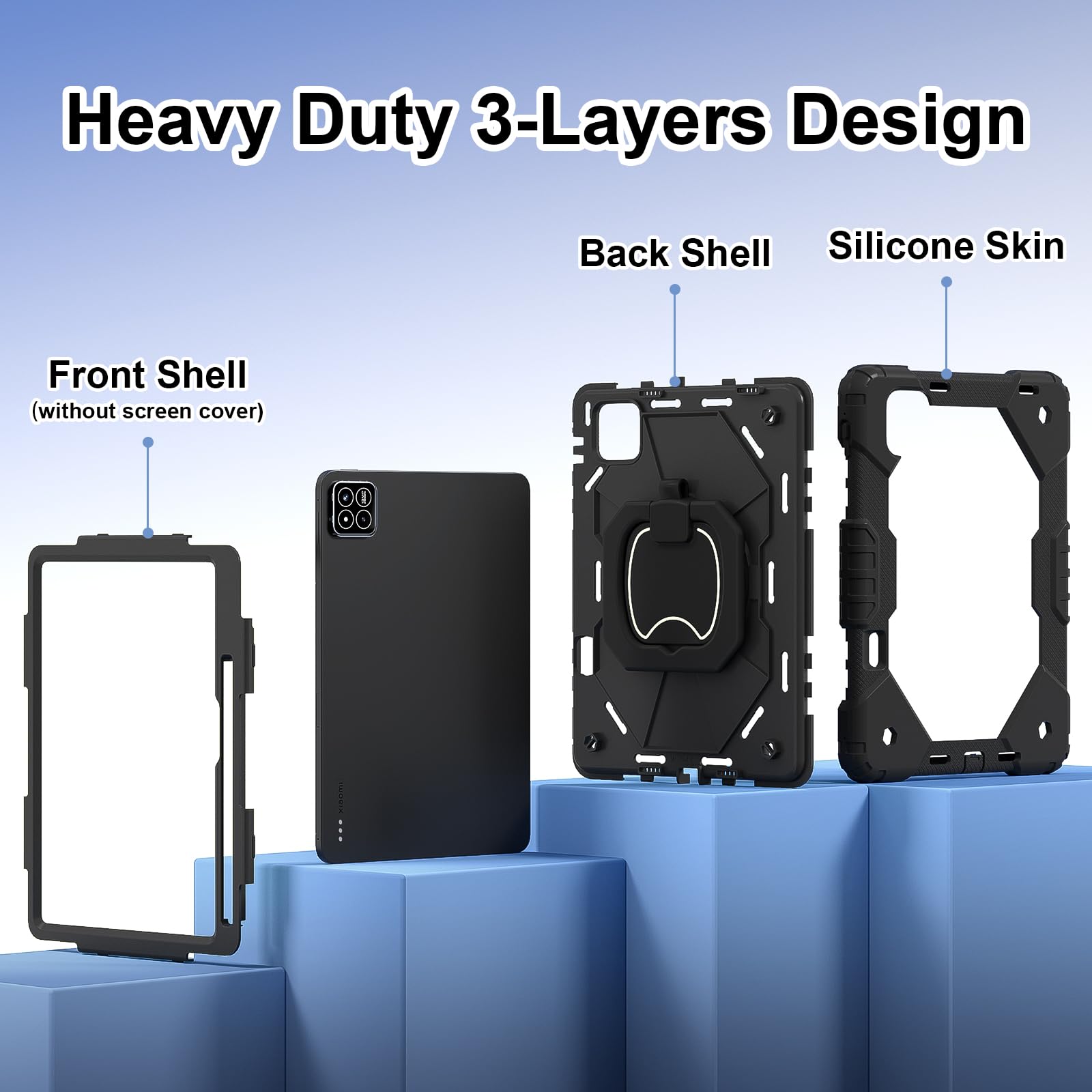 Amazon.com: for Xiaomi Mi Pad 7 / Mi Pad 7 Pro 2024 Shockproof