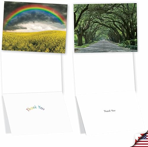 Miniatura 4 de The Best Card Company - Juego de 36 notas surtidas en caja de 4 x 5.12 pulgadas con sobres (6 diseños, 6 de cada uno), paquete variado de tarjetas