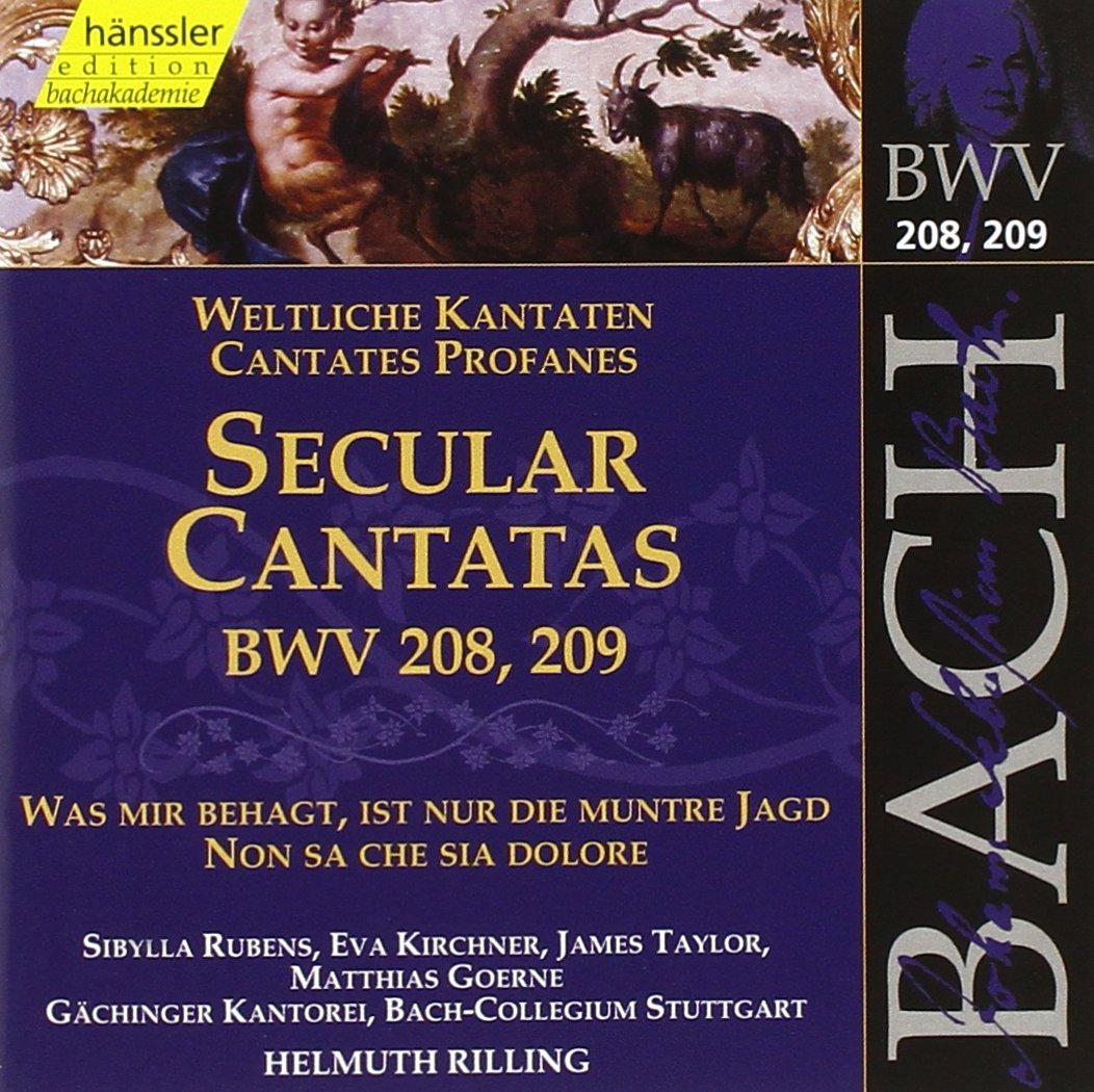 Secular Cantatas BWV 208 & 209
