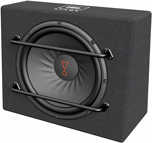 Miniatura 3 de JBL STAGE1200S - Carcasa sellada de 12 pulgadas con amplificador JBL STAGEA3001AM de 300 vatios y kit de cableado Stinger