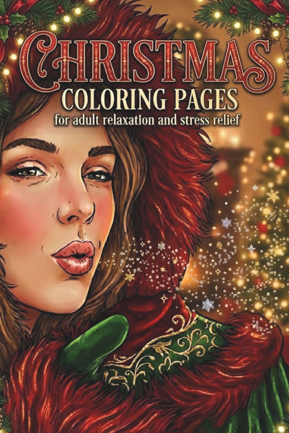 Christmas Coloring Pages for adult relaxation and stress relief: 38 Elegant Christmas Coloring Pages for Adult Relaxation and Stress Relief