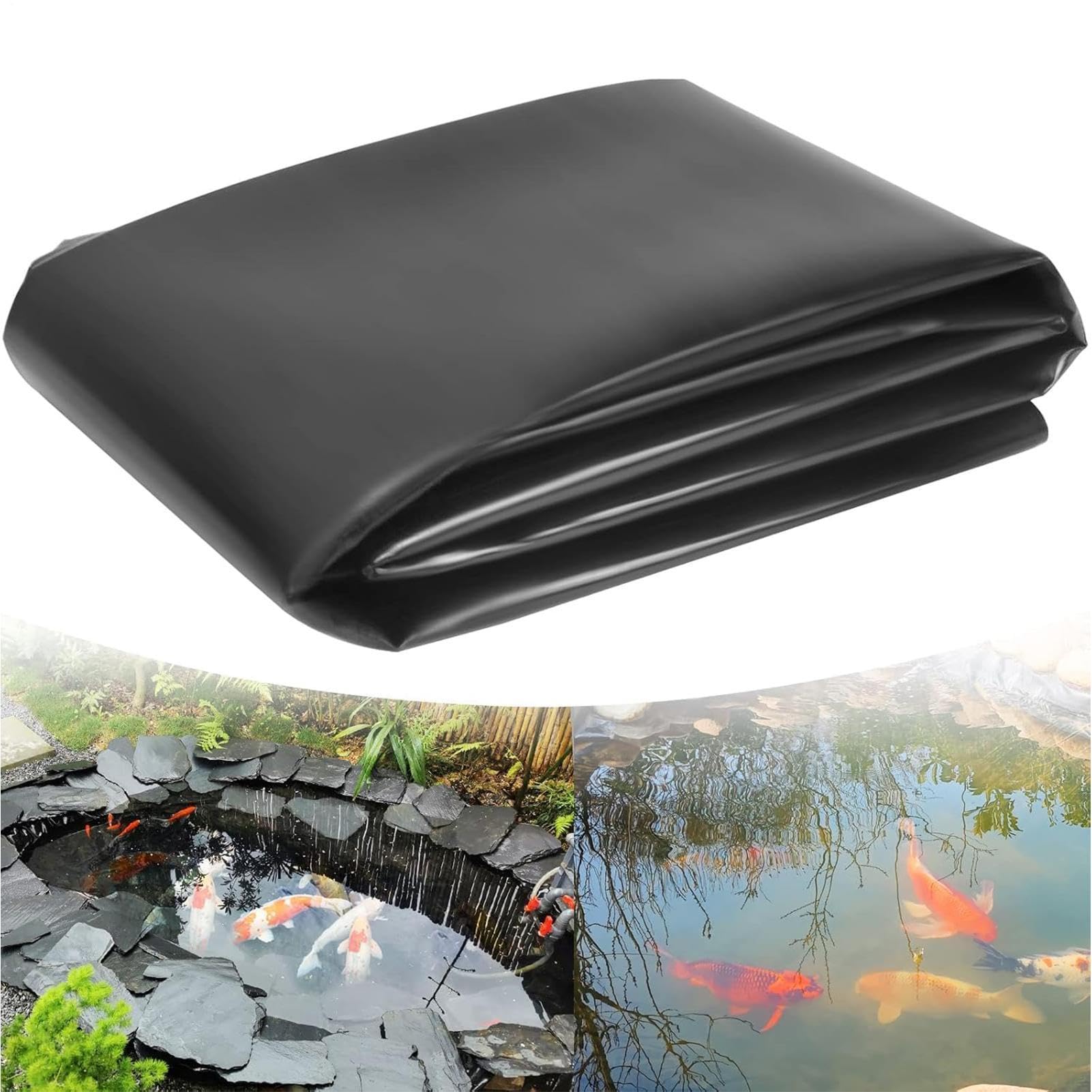 Lámina De Estanque De Peces 0,2 mm De Espesor, Resistente A Rayos UV E