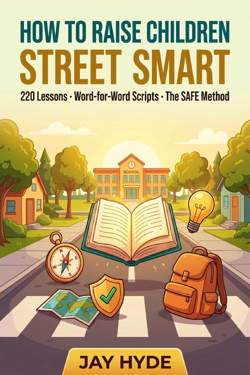 How to Raise Children Street Smart: A Complete 220 Lessons and the SAFE Method with Word-for-Word Scripts and Real-Life Situations to Build Confident, Aware, and Independent Kids Ages 6–12