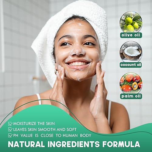 Miniatura 2 de EDSRDRUS Base de jabón de glicerina transparente de 2 libras, jabón hecho a mano, base de jabón hidratante para derretir y verter para manualidades,