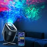 Star Projector Lights, 7-Zone Colorful Nebula Effect, Work with Matter, 540ft² Coverage, LED Ceiling Lights for Bedroom, 50+ Scenes, 18 White Noise, Room Decor, Gifts for Kids, Sleep Lamp