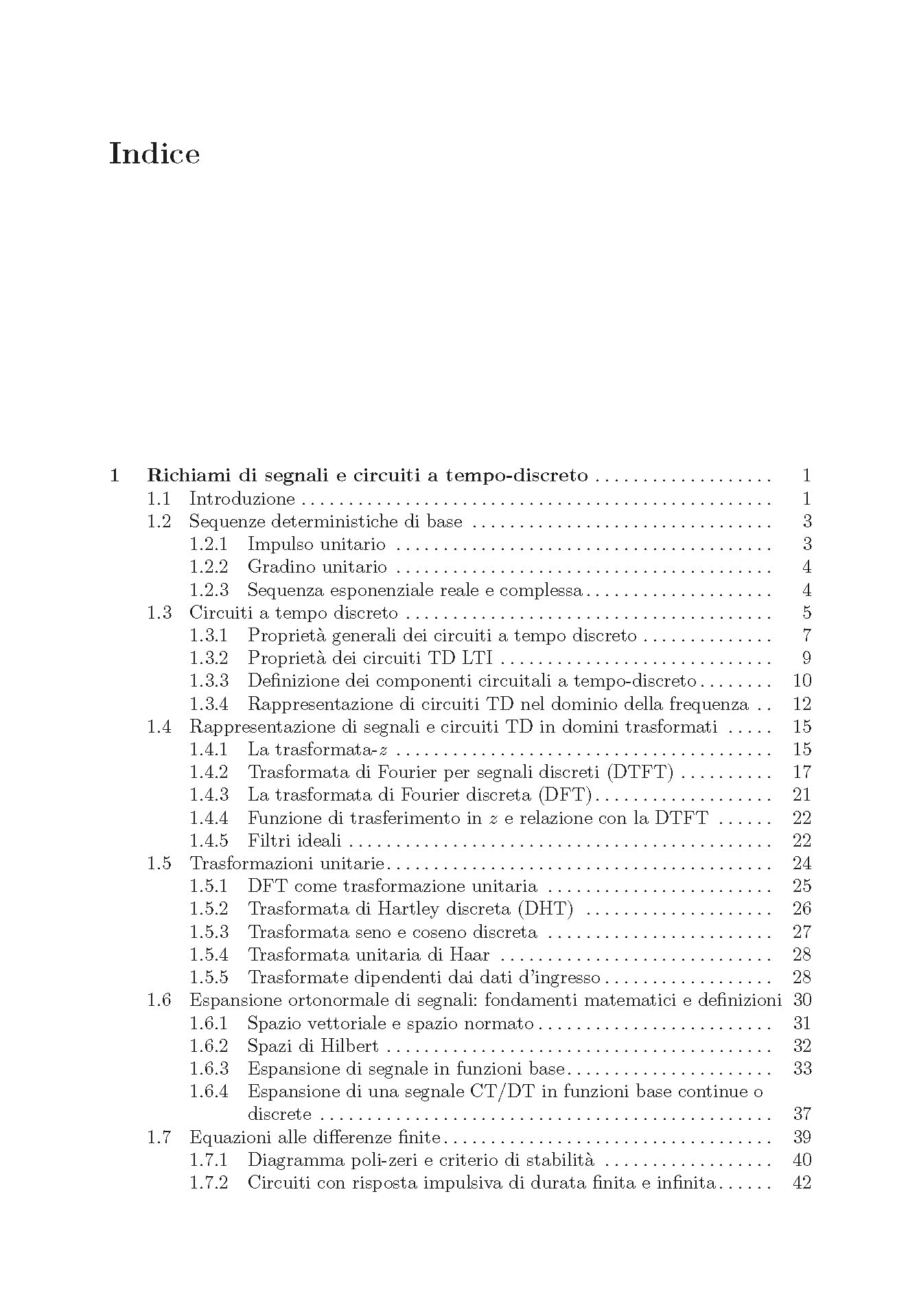Algoritmi adattivi per l'elaborazione dei segnali
