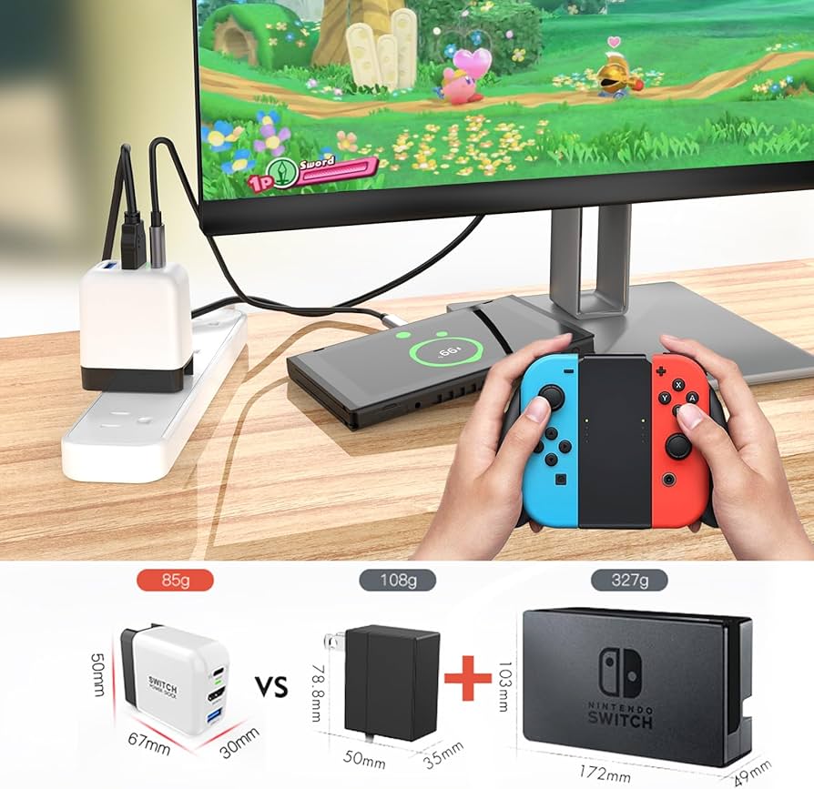 Amazon.co.jp: 【日本正規品】Basicolor Switch ドック充電器 ゲーム
