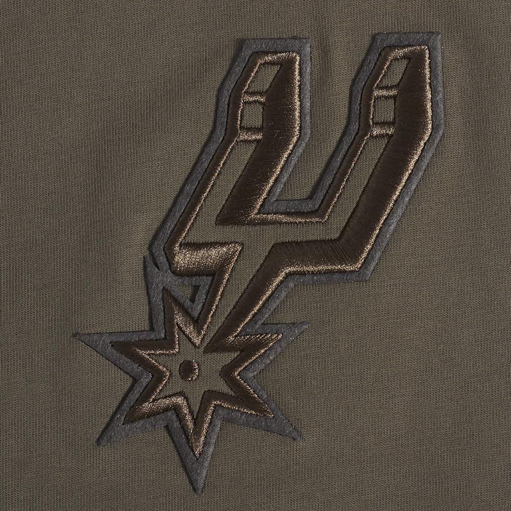 PRO Standard Men's NBA Neutral Short Sleeve Tee, Dark Taupe, XXL - Image 5