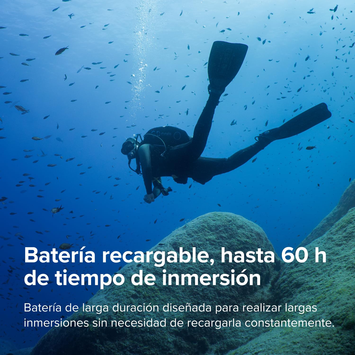 SUUNTO Nautic S Ordenador de Buceo con GPS, Pantalla AMOLED, 60h de Autonomía de Buceo, 80m Impermeable, Análisis de Gases Inalámbrico, Mapas Sin Conexión, SUUNTO APP