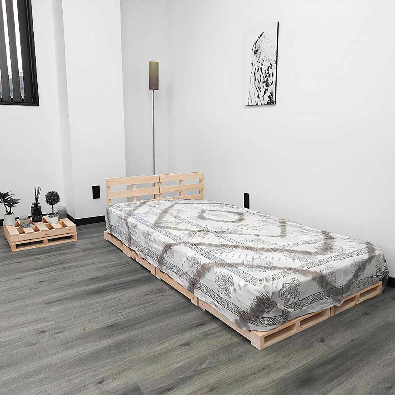 Amazon｜パレットベッド 匠 ベッドフレーム 木製 ※数量選択(14枚