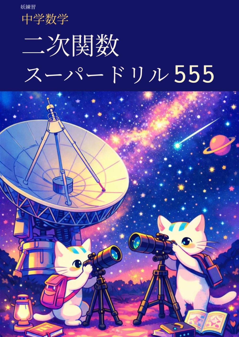 妖練習 中学数学 二次関数 スーパードリル 555 (中学数学マスターシリーズ)