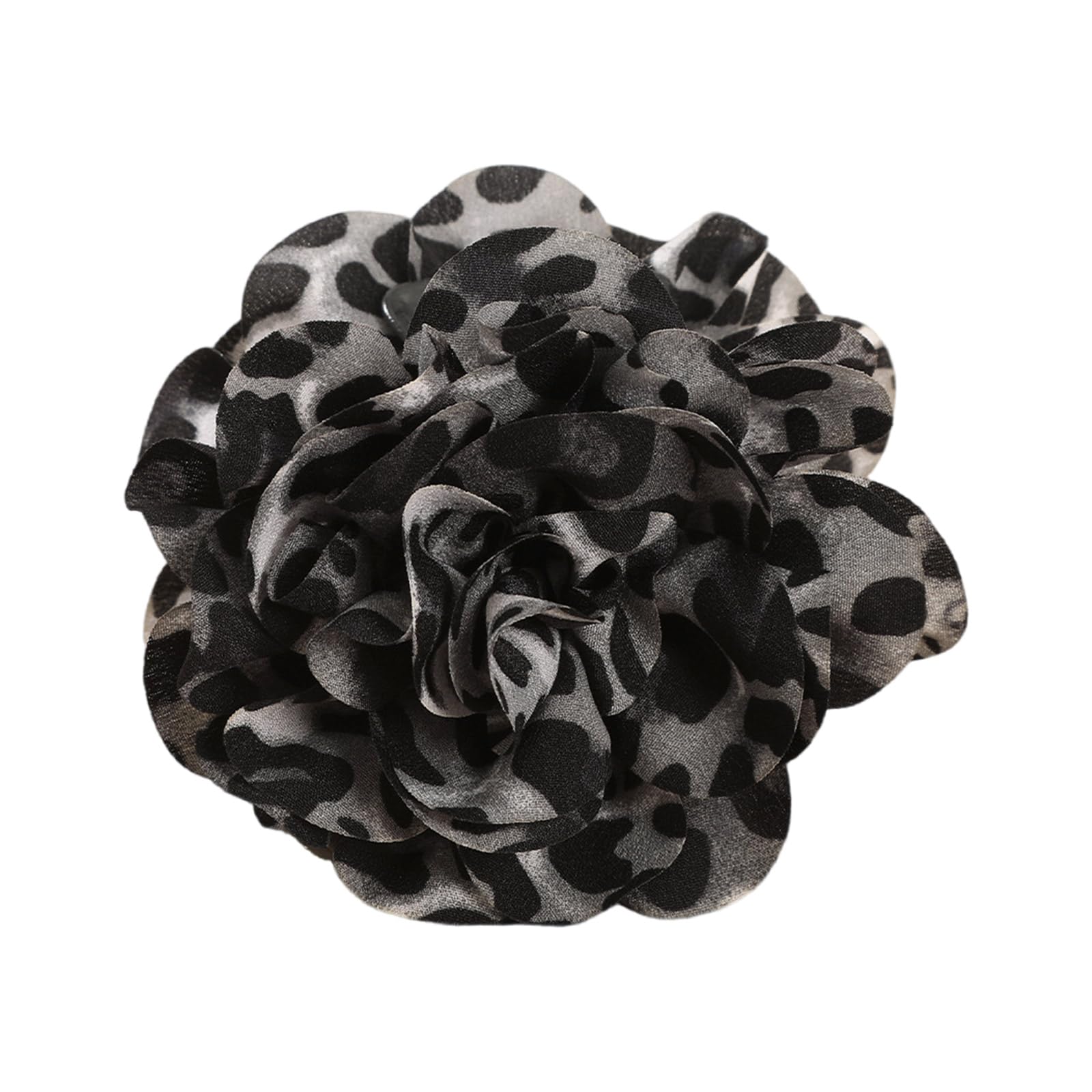 Maxtonser Fashionable Retro Leopards Pattern Hair Clamp Elegant Hairpieces Hairpin Comfortable Party Headwear for Stylish Women