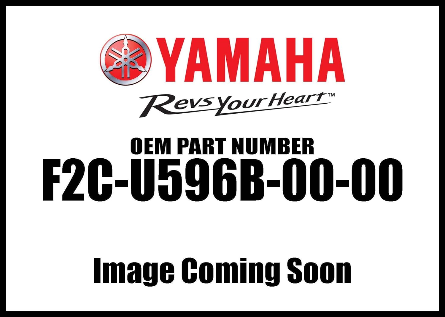 Yamaha F2C-U596B-00-00 Mirror Lh; F2CU596B0000 Made by Yamaha