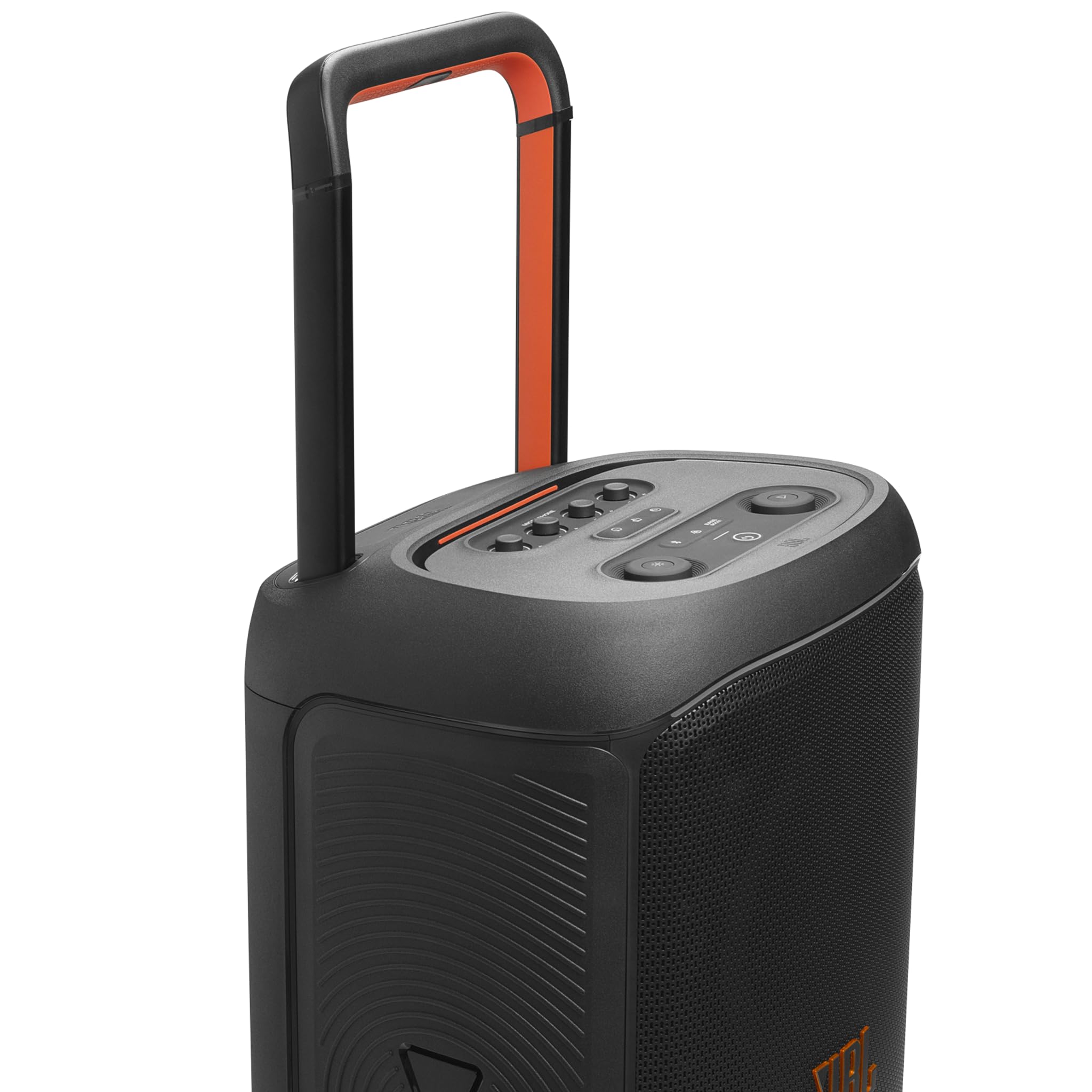 JBL Partybox 520, Speaker Wireless Bluetooth, 15 Ore di Autonomia, Design Portatile, Splashproof IPX4, Suono JBL Pro con AI Sound Boost, Connessione Multi-Speaker Auracast e Ingresso Mic, Nero