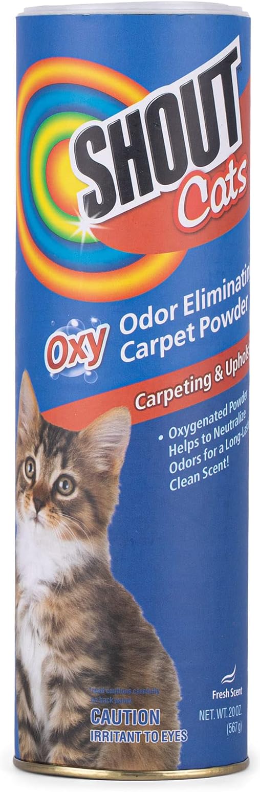 Shout for Pets Turbo Oxy Carpet Odor Eliminator Powder