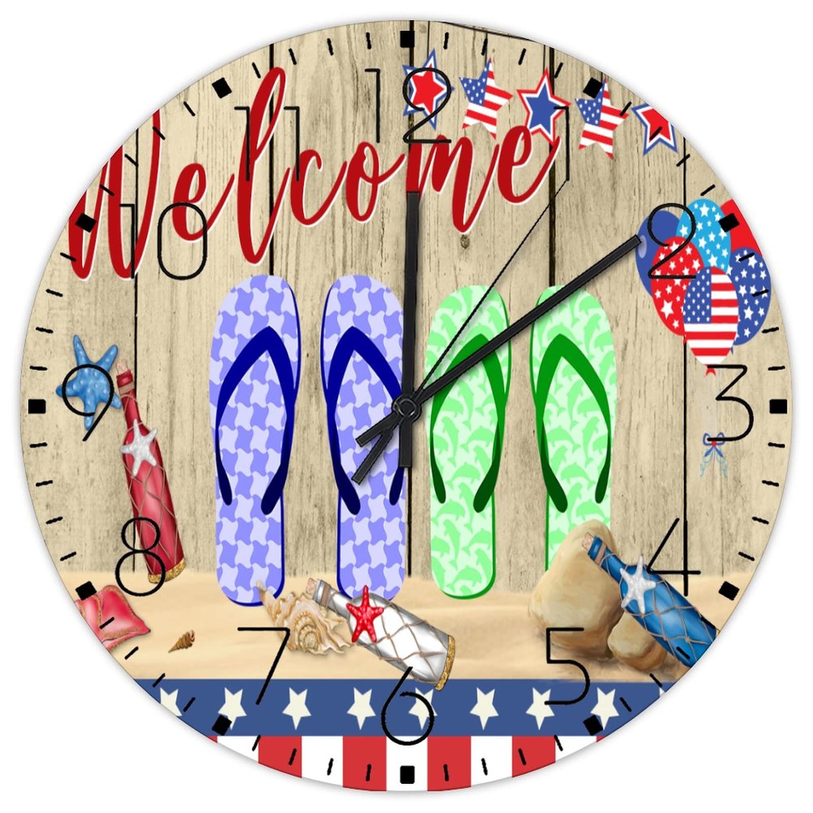 Horloges murales en bois rustiques pour habiller votre cheminée avec élégance