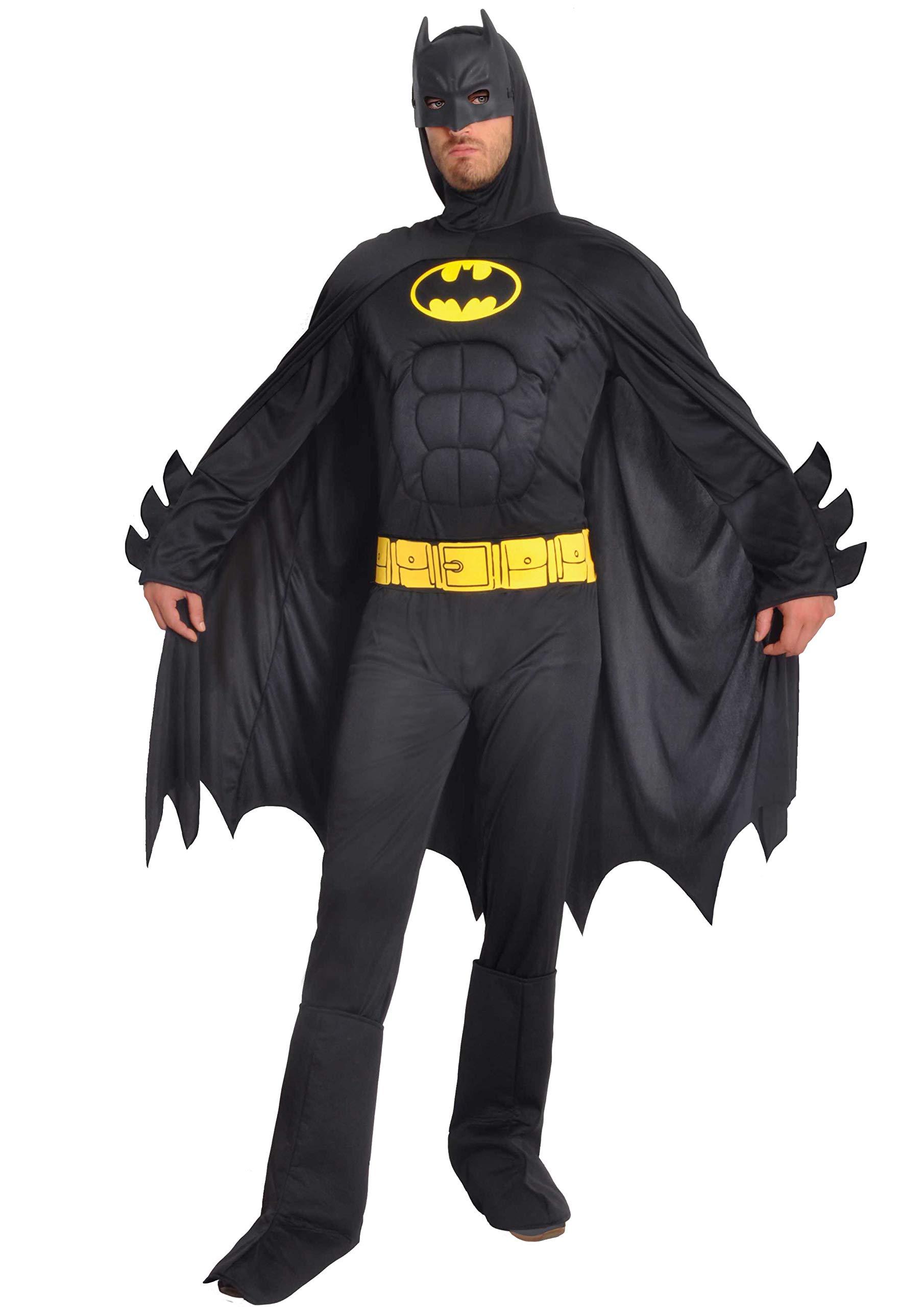 Ciao- Batman Dark Knight Costume Adulto Originale DC Comics
