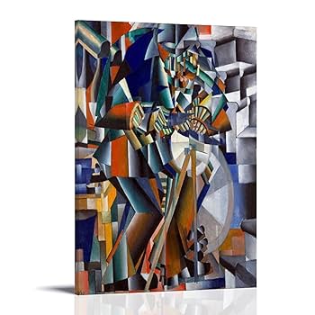 アートポスター カジミール・マレーヴィチ ミュージアムポスター 画家『カジミール・マレーヴィチ』オランダ現代美術館制作