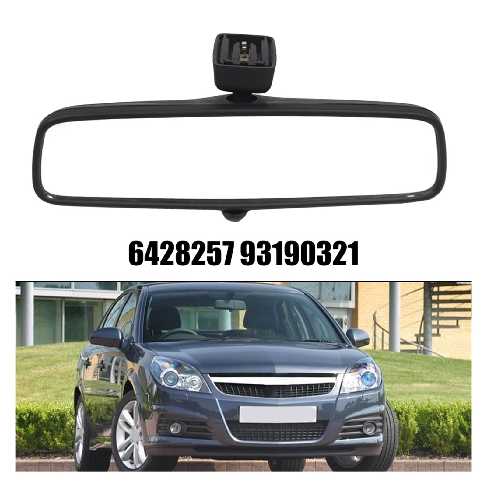 Rétroviseur intérieur auto Pour Vauxhall Pour Opel 6428257 93190321 Pour Astra Pour Corsa 2002 2018 Rétroviseur Universel Rétroviseurs intérieurs