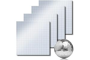 PP OPOUNT Real Glass Mirror Mosaic Tiles: Premium Sparkle for Any Surface