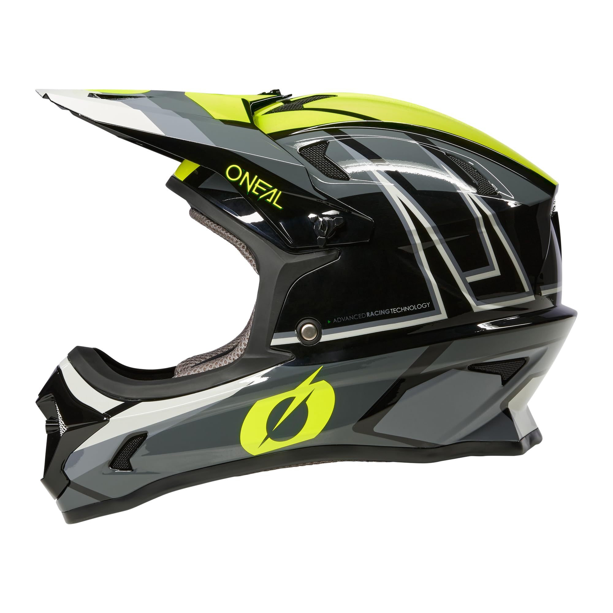 O'Neal | Casque de VTT Fullface | VTT DH Downhill FR Freeride | Coque en ABS, Fermeture magnétique, dépasse Les Normes de sécurité EN1078 | Casque SONUS