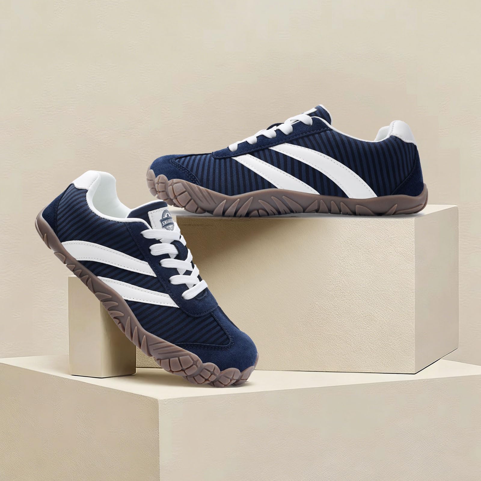 Barefoot Shoes Women Men - Wide Toe Box Sneakers Women Casual Tennis Shoe | Zero Drop Minimalist Trainers Hiking Walking Shoes | Lightweight Breathable Non-Slip Comfortable Fashion Sneakers Footwear — view 6