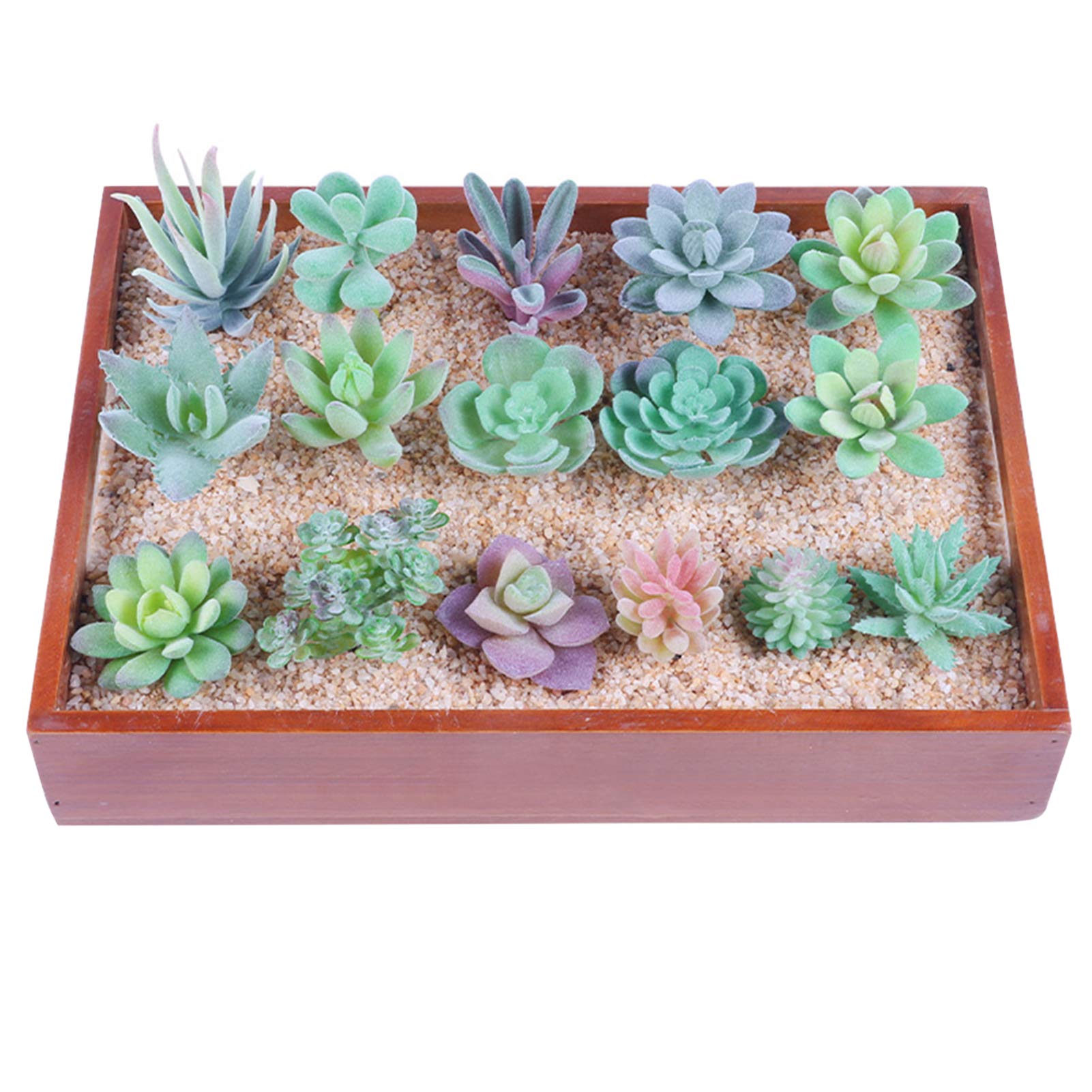 Realistische Kunstmatige Vetplanten BESPORTBLE Kunstmatige Vetplanten Set - 3 Stuks, Realistisch Ontwerp, Zonder Potten, Voor Decoratie Faux Aloë Cactus
