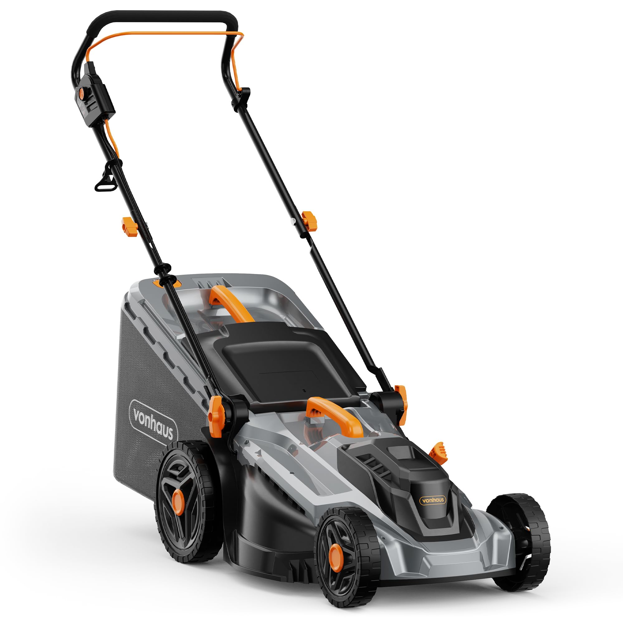 Vonhaus Lawnmower 1600w Electric Corded Lawn Mower For All Types