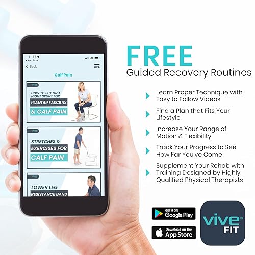 Miniatura 6 de Férula nocturna para fascitis plantar de Vive El mejor soporte médico suave para espolón de talón dolor de pies dolor en el talón alivio de la