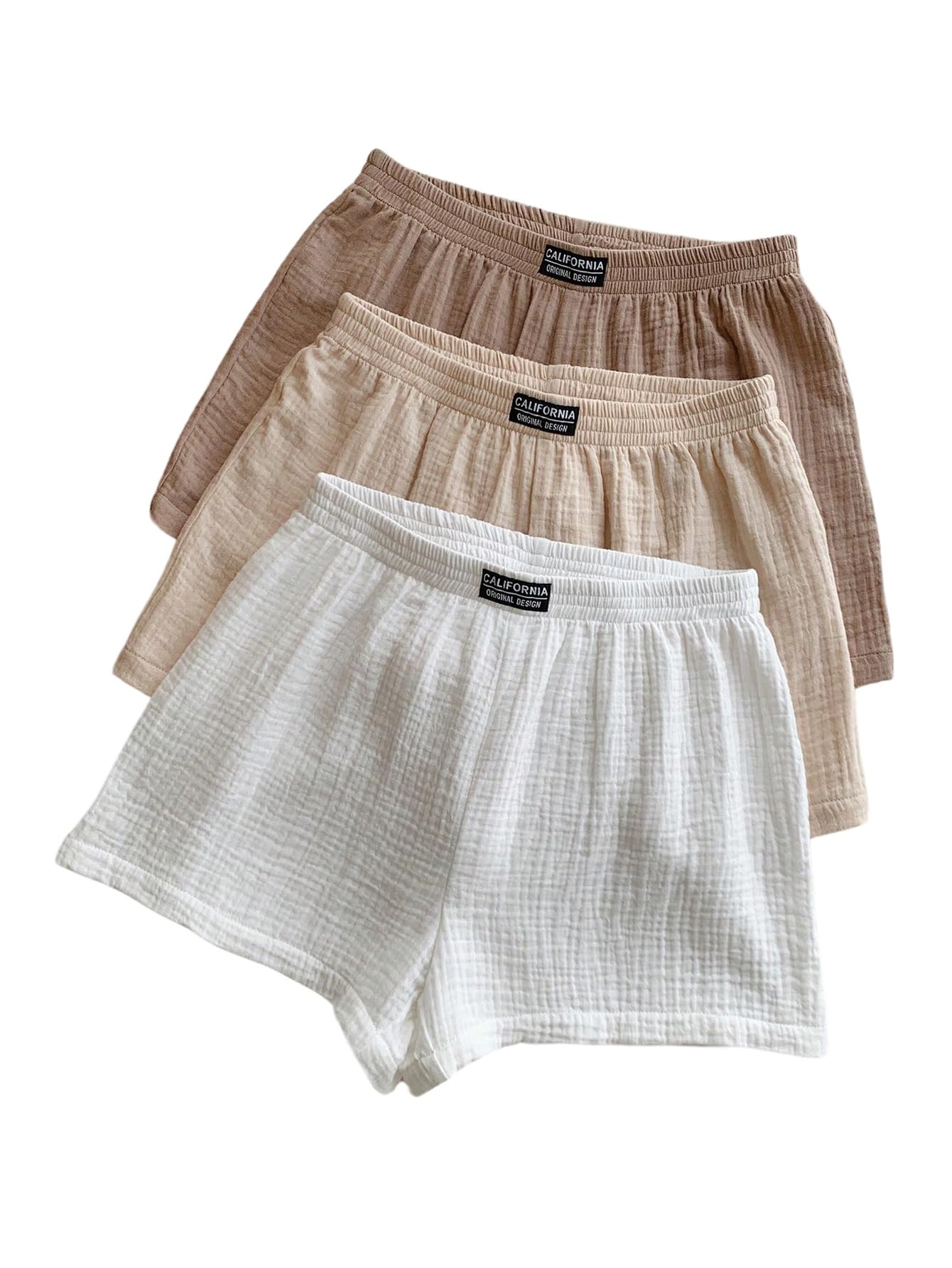 SOLY HUX Womens Summer Shorts 3 Pack