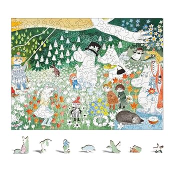 ジグソーパズル　ムーミン Amazon.co.jp: パズル 1000ピース ムーミン ジグソーパズル