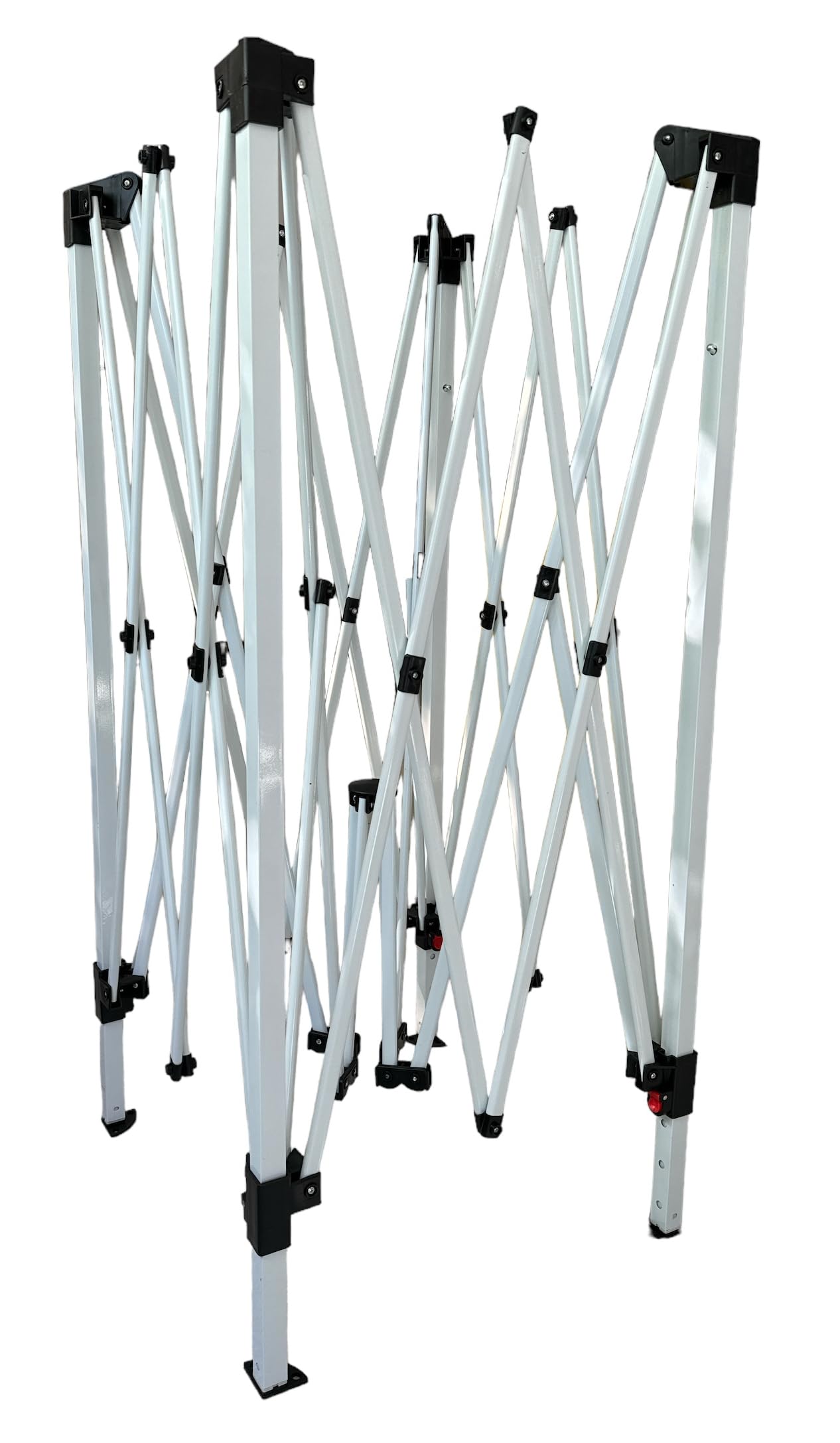 Gazebo Pieghevole 3x2 Metri - Telo PE Impermeabile 160g/mq - Con Borsa Di Trasporto - Foto 10