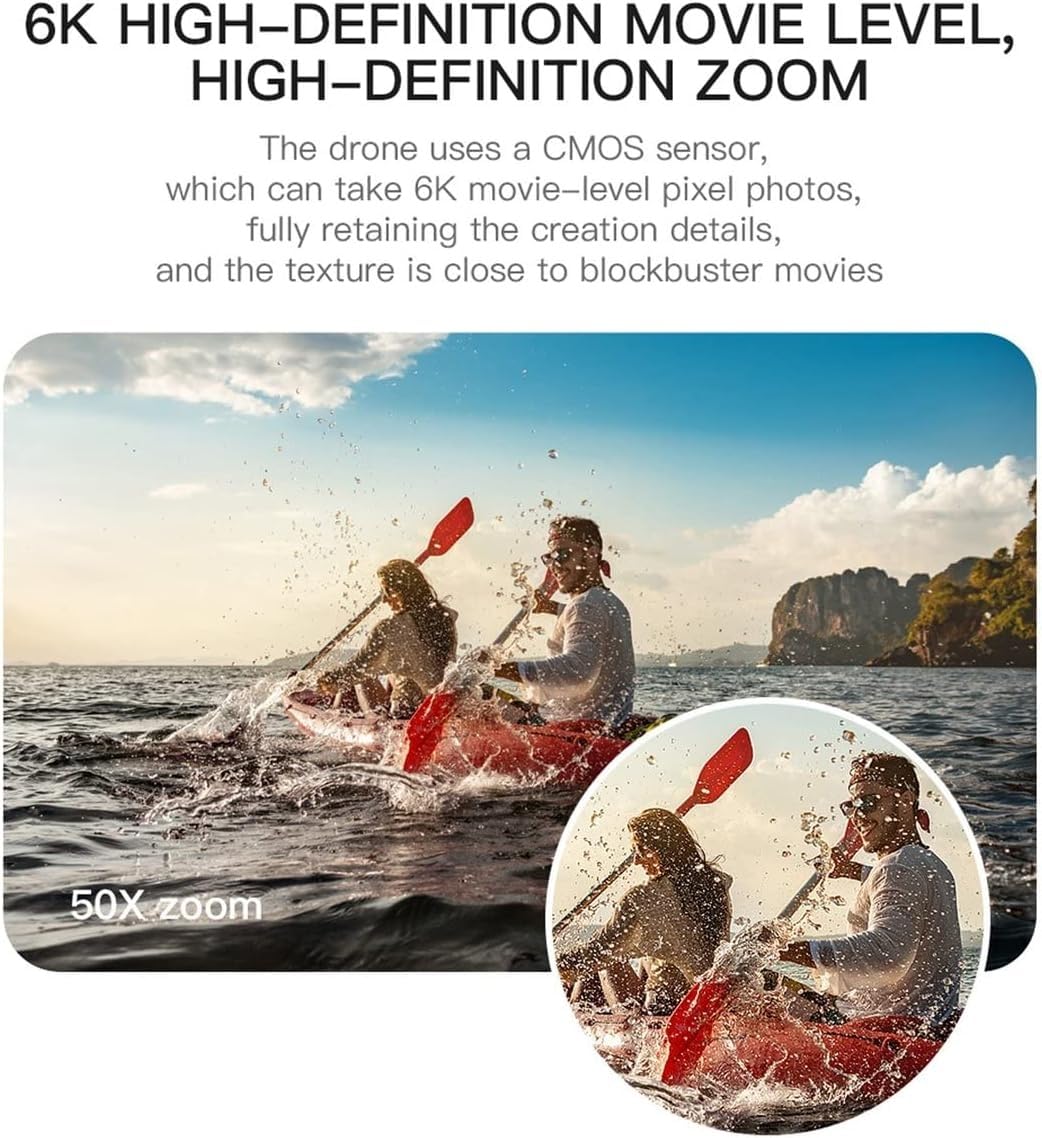 Avión de Control Remoto Plegable GPS 4K HD cámara aérea Drone Cámara con cardán de 2 Ejes for fotografía aérea Profesional antivibración sin escobillas Quadcopter (Size : 1 Battery)