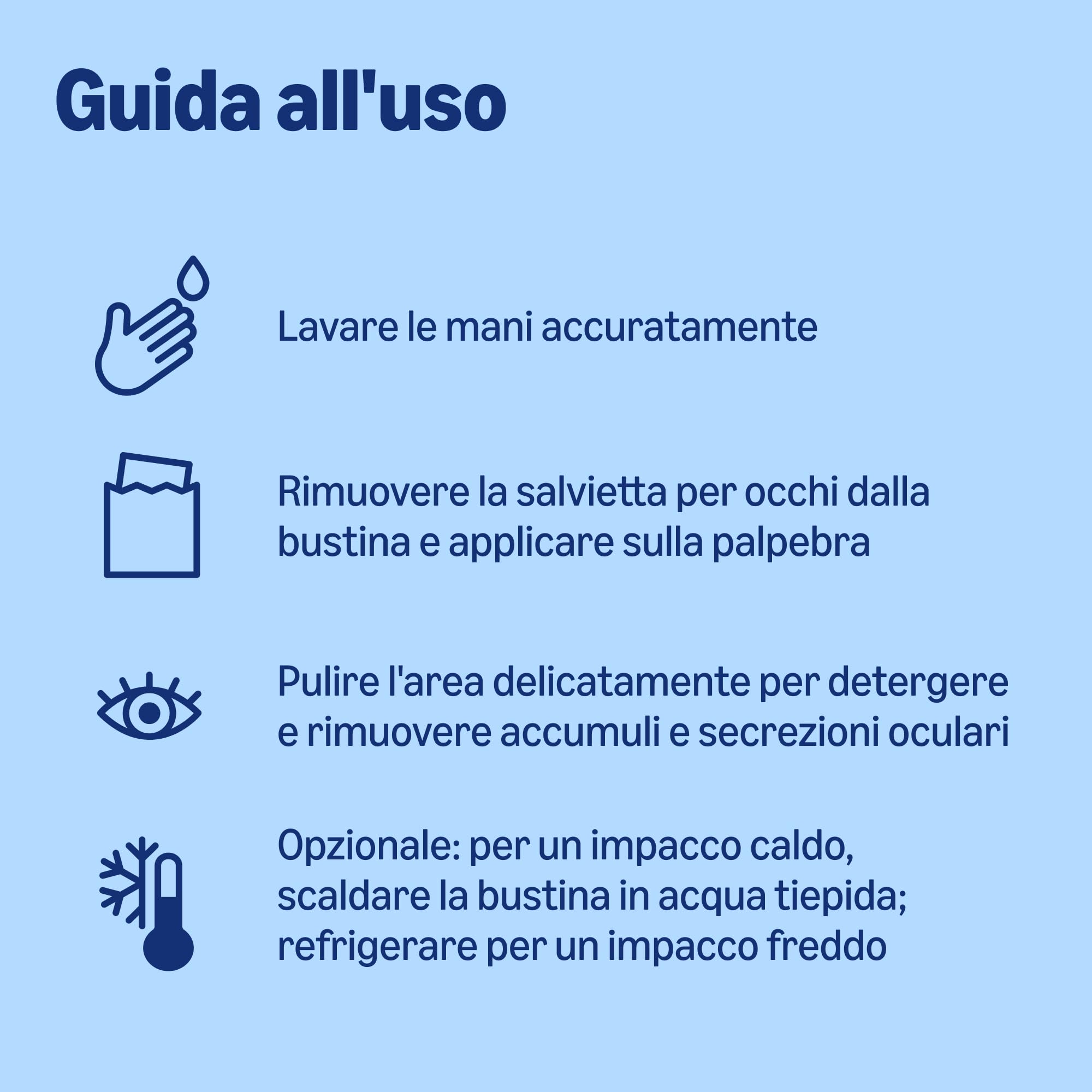 Healthcare by Amazon Salviettine Detergenti per Palpebre per il Trattamento Perioculare di Adulti e Bambini, Inodori, Confezione da 60 (in Precedenza Amazon Basic Care) - L'Imballaggio Può Variare