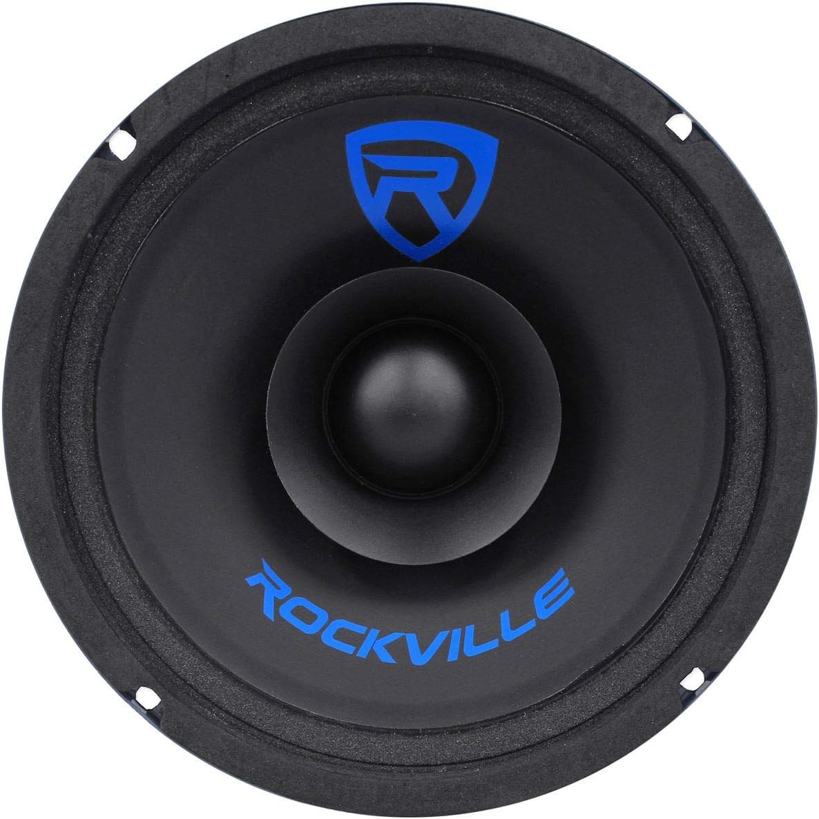 Rockville RM64SP 6.5-in 480-Watt Peak/240-Watt RMS 4-Ohm Super Performance Mid-Bass Midrange Car Speakers, Kevlar Reinforced Pulp Cone, 60 oz Magnet, Bullet Phase Plug, 4-Piece