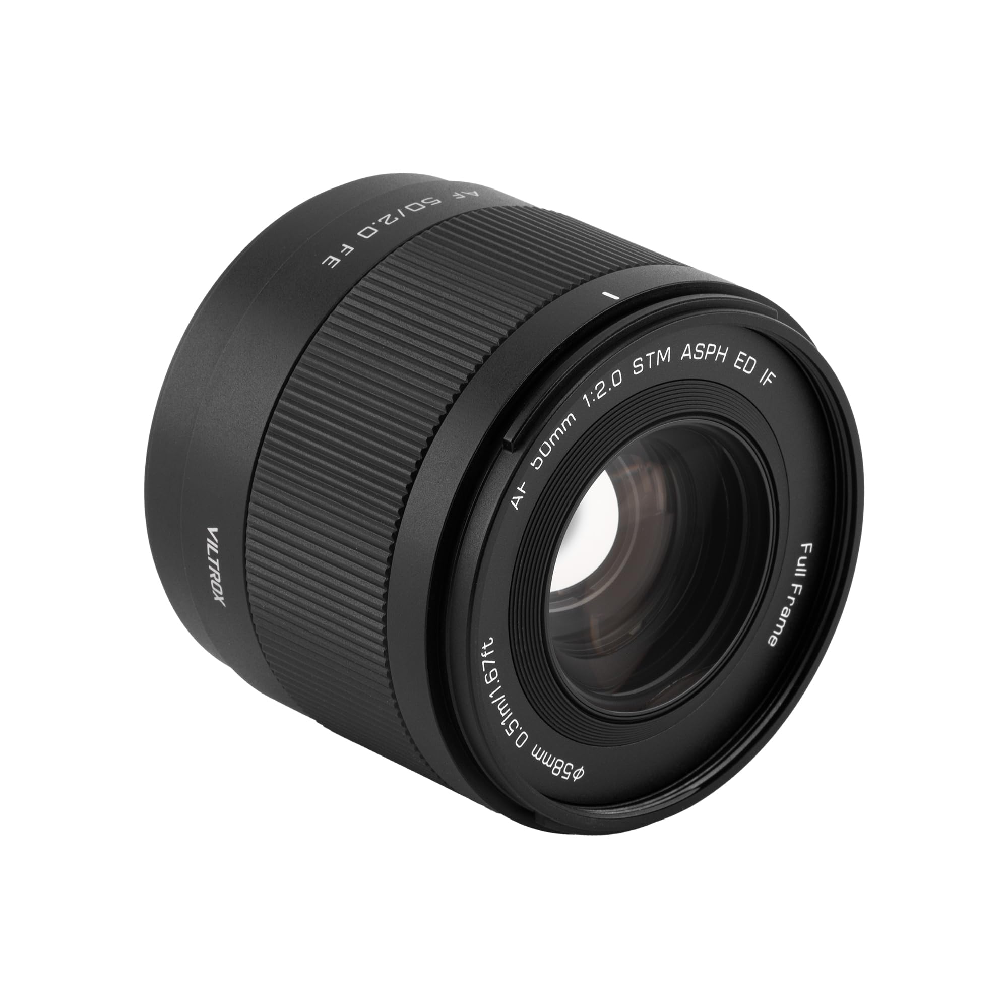 Obiettivo VILTROX 50mm F2 per fotocamere full-frame Sony - Obiettivo standard AF 50mm f/2.0 FE con attacco E - Compatibile con A7RV, ZV-E1, A7CR, A7CII, A7IV, A7RIV, A6500, A6600