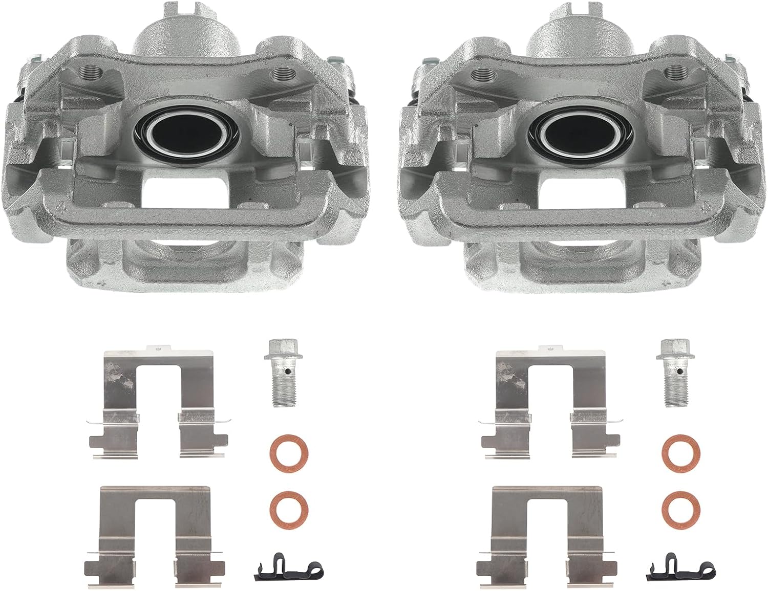 PAROD Rear Disc Brake Caliper with Bracket Fit for Honda Odyssey 2011-2017 Left and Right, Replace for 19B6447 19B6446