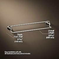 Vista 3 de Toallero doble de 24" de Occasion™