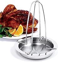 Vista 1 de Norpro Asador vertical de acero inoxidable de lujo para carne de aves de corral, pollo y pavo, 266